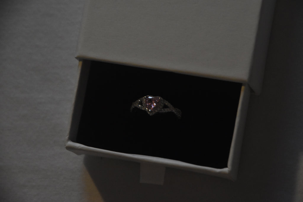 Pink Heart Promise Ring