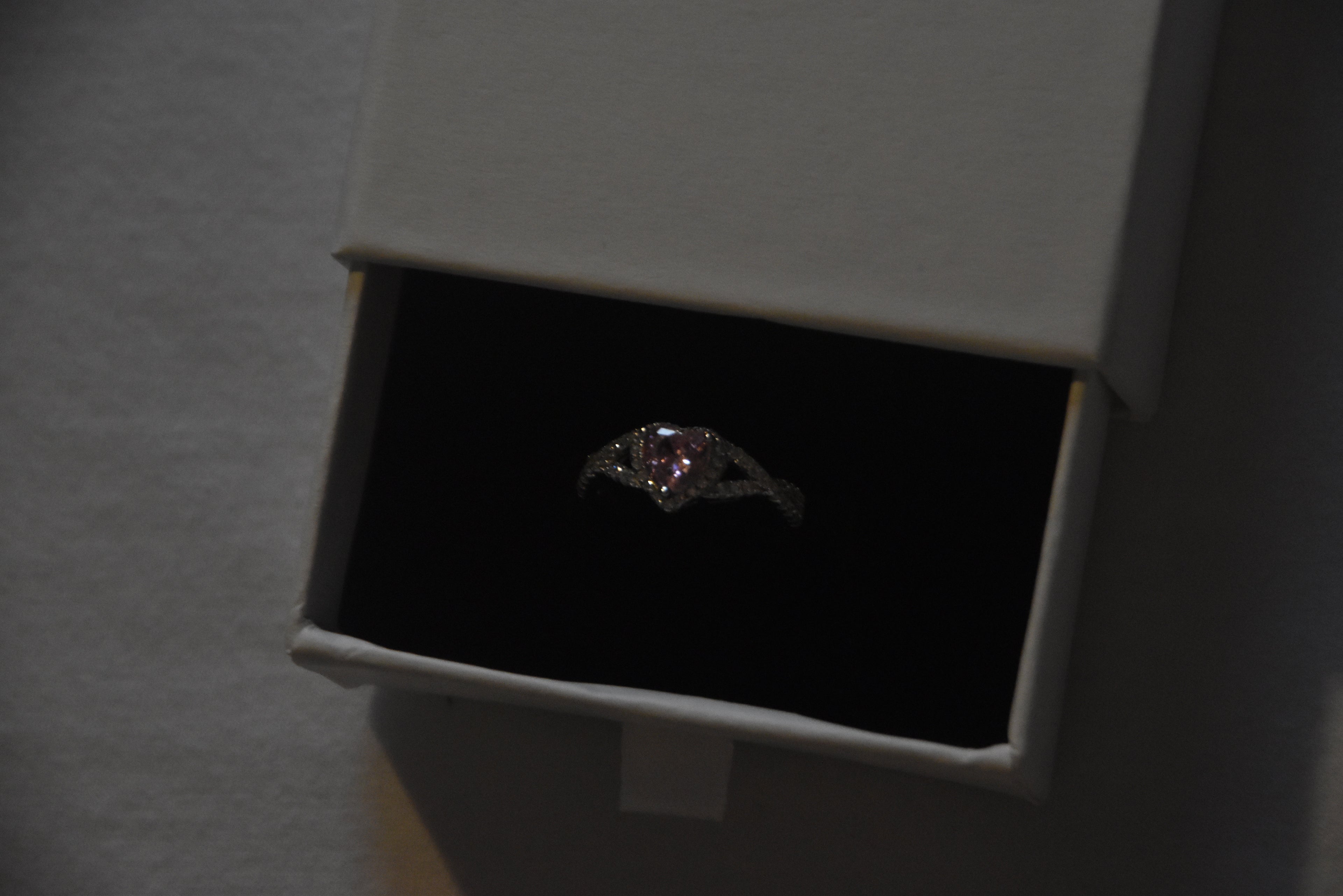 Pink Heart Promise Ring