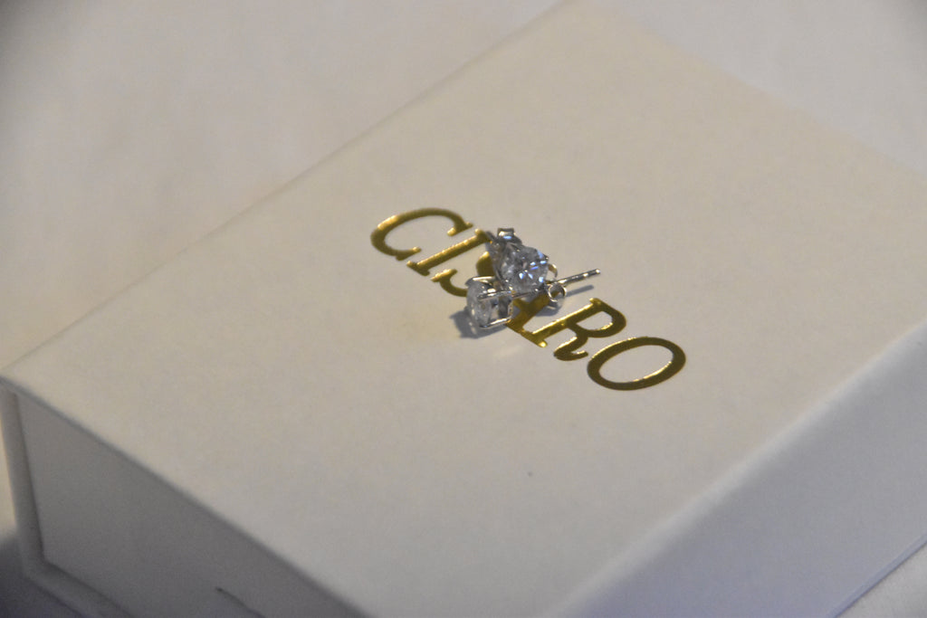 Classic Round Stud Earrings