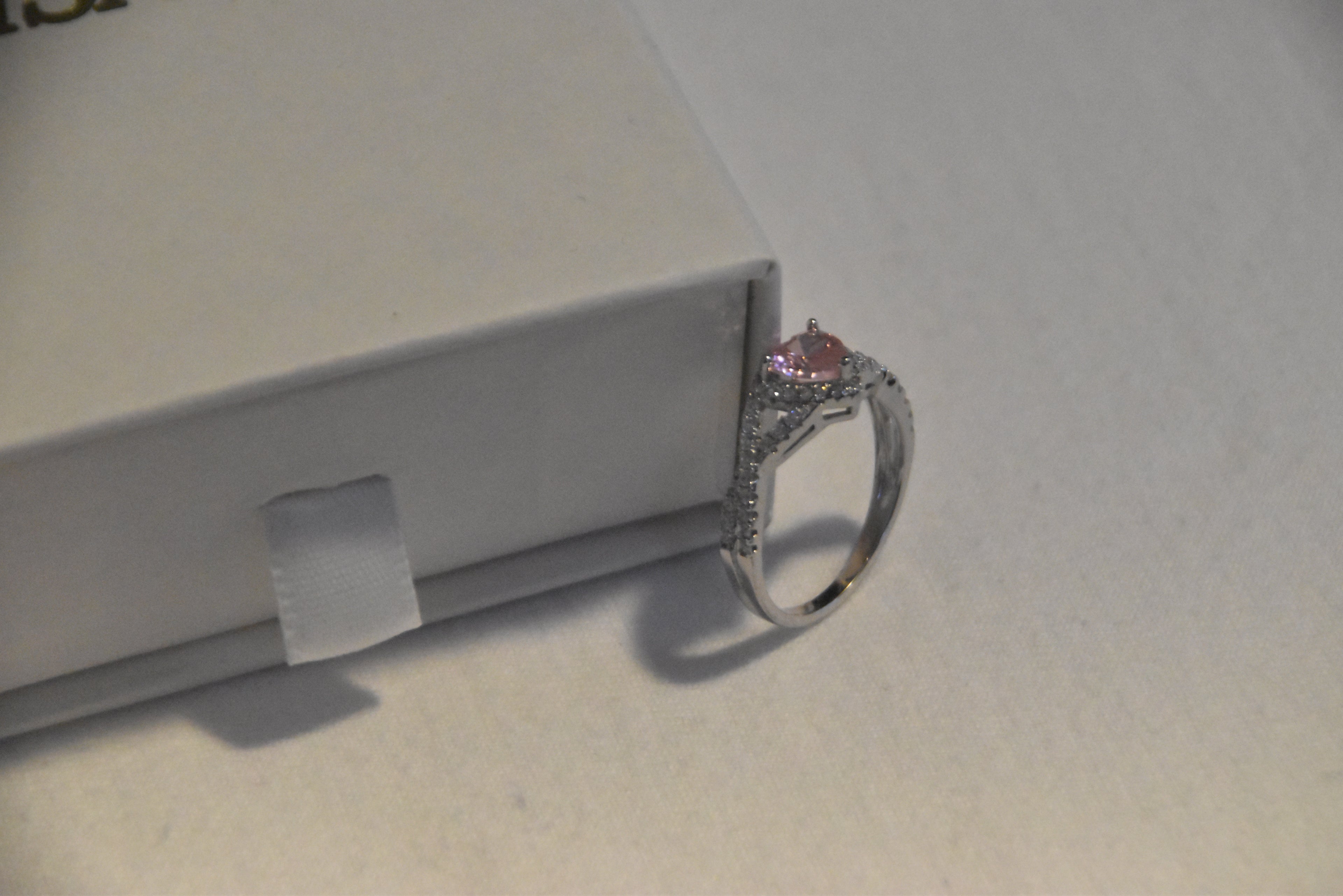 Pink Heart Promise Ring