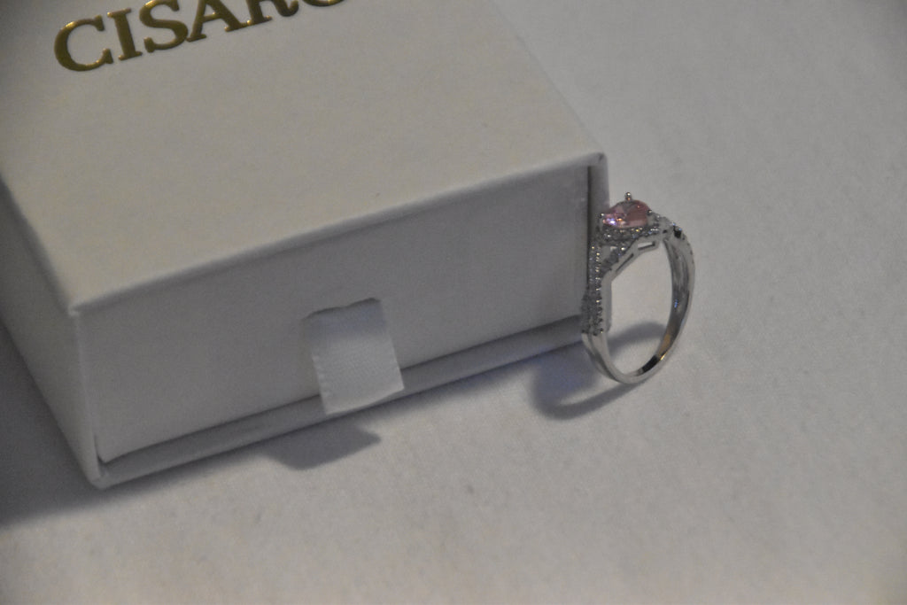 Pink Heart Promise Ring