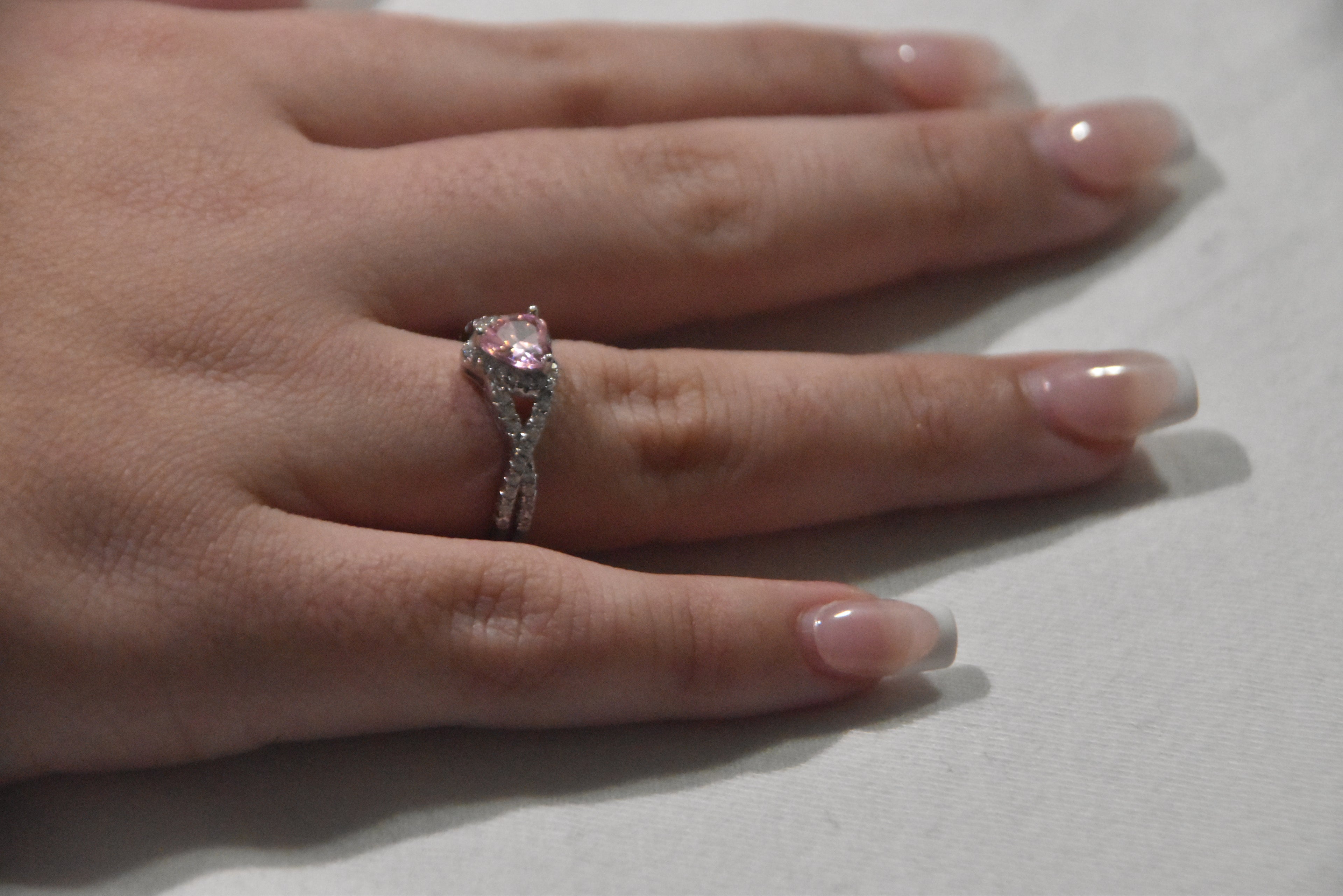 Pink Heart Promise Ring